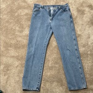 Wrangler Mens 96501DS Premium Quality Regular Fit Blue Jeans  35 x 34